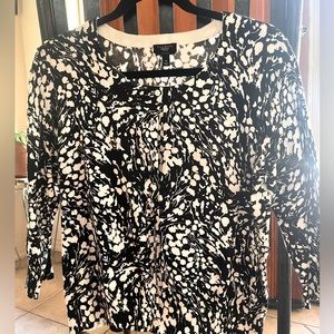 Talbots Petite M cardigan. 3/4 length sleeve.